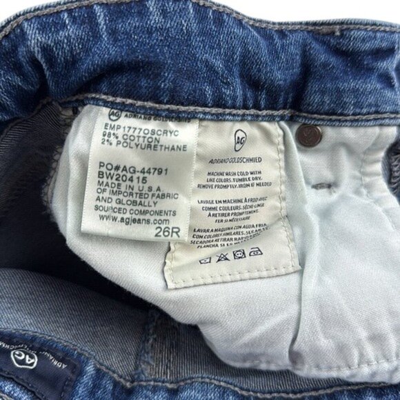 AG Adriano Goldschmied Farrah Skinny Ankle Jeans Women’s Size 26 High Rise - Picture 11 of 11